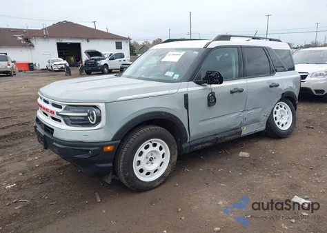 2024 Ford Bronco Sport Heritage z USA, uszkodzony, nr VIN 3FMCR9G67RRF55506